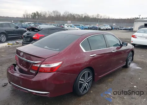 2017 Honda Accord Sport Se from USA, damaged, VIN 1HGCR2F17HA192796